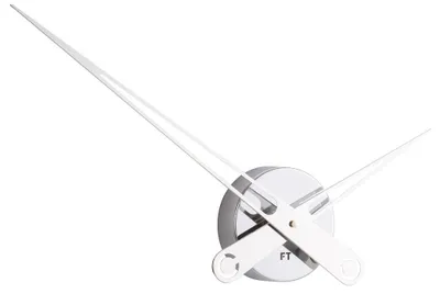 Obrázek produktu pro Designové nástěnné hodiny Future Time FT9650CH Ručičky chrom 60cm