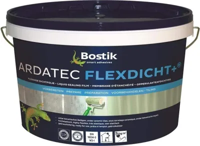 Produktbild von Bostik Ardatec Flexdicht plus 3kg Eimer dunkelgrau Flüssige Dichtfolie