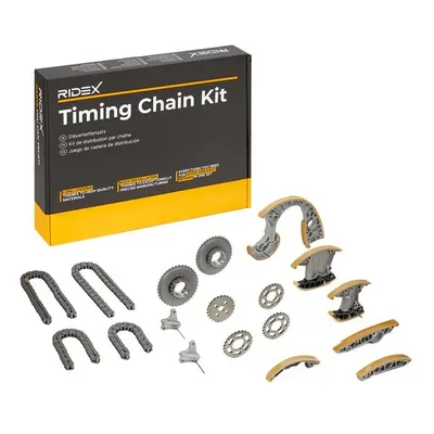 Produktbild von RIDEX 1389T0098 Steuerkettensatz Steuerkette für AUDI A6 Avant (4F5, C6) A4 Avant (8ED, B7) A6 Limousine (4F2, C6) Q7 (4LB) für VW Touareg