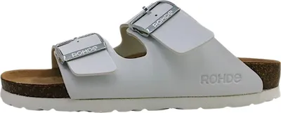 Image de Rohde ALBA : Chaussons d'intérieur, pantoufles, couleur blanche, pour un usage quotidien