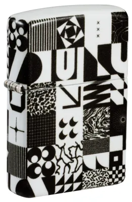 Produktbild von Zippo Sturmfeuerzeug - Abstract Pattern, 540°, Color Image - Nachfüllbar - Wiede