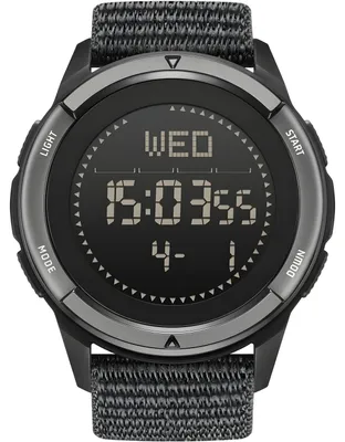 Produktbild von NORTH EDGE AP-41421 - Robuste Outdoor-Uhr in Schwarz mit vielseitigen Funktionen KP41421