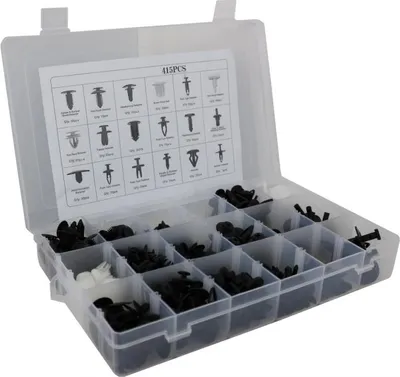 Image de Auto Clips Set de fixation en plastique 415 pcs.