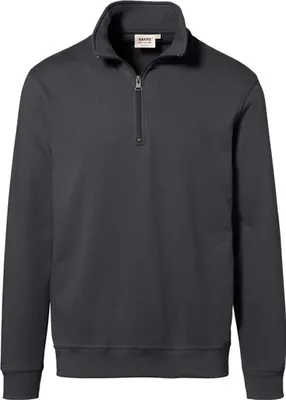 Image de HAKRO Zip-Sweatshirt Premium 451, karbongrau, 2XL