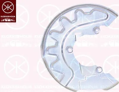 Produktbild von KLOKKERHOLM Spritzblech Bremsscheibe für VW Polo Schrägheck (6R1, 6C1) Vorne Rechts 7516376 Ankerblech