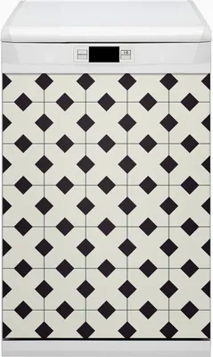 Obrázek produktu pro Magnety Dekorativní magnetická fólie do myčky 45x80 cm - geometrický vzor