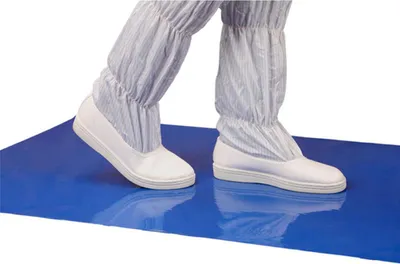Image de Tapis de sol antibactérien hautement adhésif Tapis anti-poussière Tapis de nettoyage déchirable