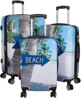 Produktbild von Polycarbonat Kofferset 3tlg Beach