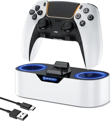 Productafbeelding van Laadstation - Geschikt voor PlayStation 5 - Oplaadstation voor één - Controller