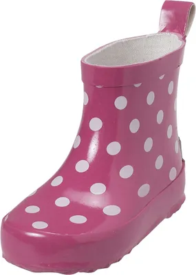 Produktbild von Playshoes Gummistiefel Punkte nieder, pink, Größe: 18