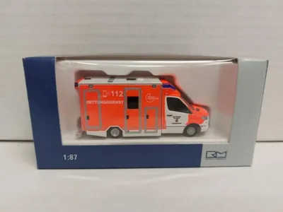 Immagine prodotto di Rietze MB Sprinter Strobel RTW '18 - Servizio di soccorso della circoscrizione di Warendorf