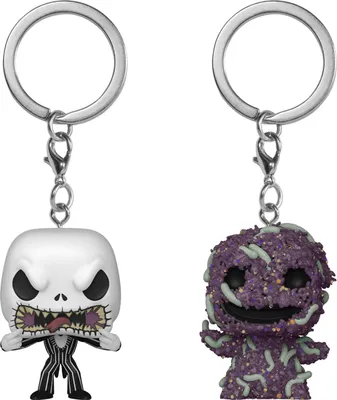 Zdjęcie produktu dla Funko Pocket POP! Zestaw 2 breloków Jack i Oogie Boogie - Disney Nightmare Before Christmas