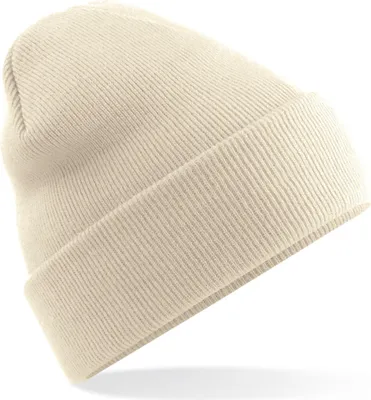 Produktbild von Beechfield B375R | Polylana® Original Cuffed Beanie - Farbe: Oatmeal - Größe: One Size
