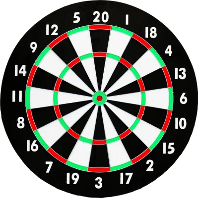 Produktbild von Best Sporting Papiergewickelte Dartscheibe, 46 cm; 62109