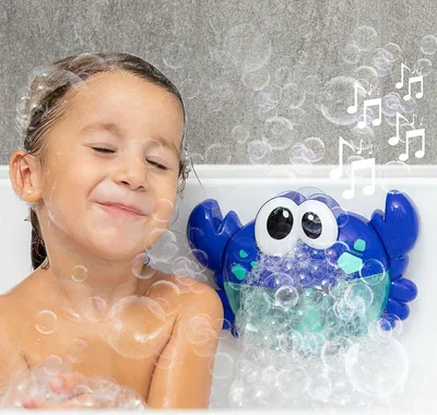 Produktbild von Musikkrabben mit Badeseifenblasen Crabbly InnovaGoods