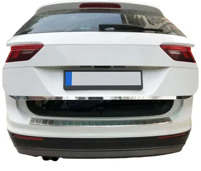 Immagine prodotto di PORTACARROZZE IN ACCIAIO INOX CROMATO per VW TIGUAN II e ALLSPACE | a partire dall'anno di modello 2016