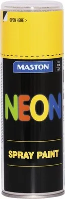 Produktbild von Sprühlack Maston NEON gelb 400 ml