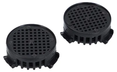 2x Aktivkohlefilter für Kühlschrank, passend Liebherr 9096342, 45 mm