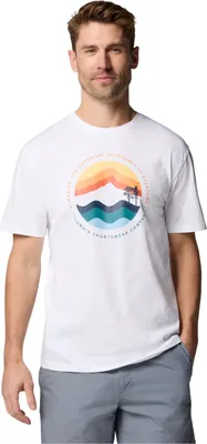 Produktbild von Columbia Path Lake II Graphic Tee 1934814111, T-Shirt, Herren, Weiß