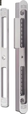Produktbild von Schließblech verstellbar SB/VAR.ST zum Einfräsen, rechts, silberfarbig
