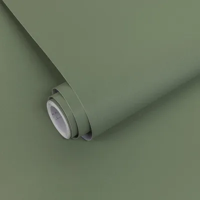 Immagine prodotto di Pellicola autoadesiva verde 40x300cm - Carta autoadesiva per armadi e cassetti - Pellicola vinilica da attaccare e staccare - Carta da parati per camere da letto e soggiorni - Adesivi per mobili fai da te sostituibili - Interni rinnovati - Facile da applicare - Materiale durevole