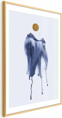 Produktbild von Posterpapier Poster - Watercolor Abstraction 40x60 cm Abstrakt a-A-0399-ao-a