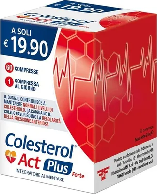 Immagine prodotto di Colesterol Act Plus Forte 60 Compresse