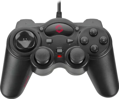 Obrázok produktu pre Speedlink Gamepad THUNDERSTRIKE, für PC, USB, schwarz retail