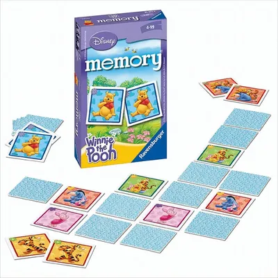Produktbild von Winnie the Pooh memory - Mitbringspiel