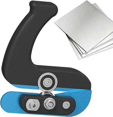 Productafbeelding van Randensnijder - Fineersnijder - Meubelafwerking - Ergonomische grip - 0.2-2.6 cm dikte - Enkele kleur