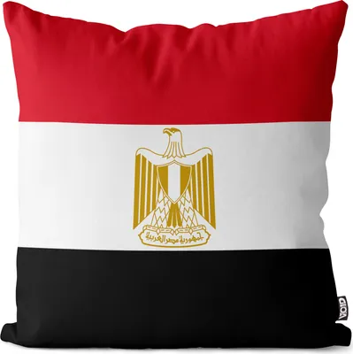 Produktbild von VOID Ägypten Egypt Polyester Kissenbezug Flagge Fahne Fan-Kissen Kissenhülle Outdoor Indoor Bunt