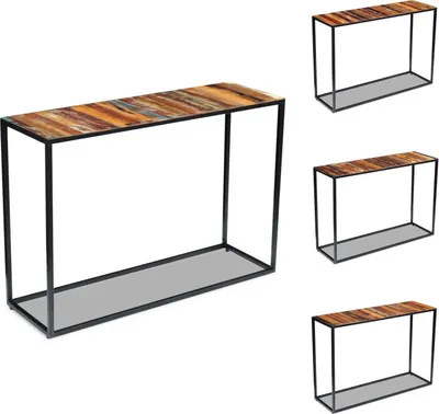 Produktbild von vidaXL Konsolentisch Altholz 110x35x76 cm -  Beistelltische