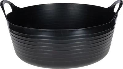 Produktbild von Kerbl Flexibler Trog FlexBag schwarz 15 ltr.