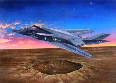 Produktbild von Trumpeter F-117A Nighthawk 1:32, 3219