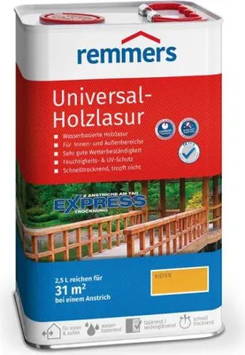 Produktbild von Remmers Universal-Holzlasur kiefer 2,5L - 317603