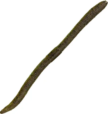 Produktbild von Illex Flick Shake 500 Gummiwurm 4.8" 12cm Green Pumpkin Chart
