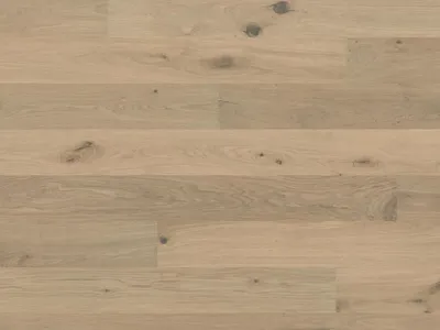 Produktbild von KÄHRS | 3,39 m² | Parkett Flora Eiche Edelweiß Landhausdiele, Eichenparkett, Massivholzboden, Klick Parkett, Bodenbelag, Dielenboden, Naturboden, Wohnzimmer Boden