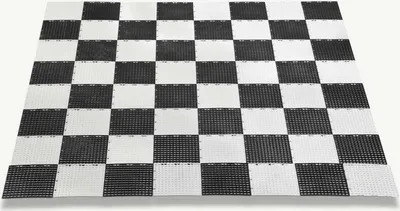 Image de Échiquier de jardin, surfaces en plastique, total 140 x 140 cm (chaque surface 17,5 x 17,5 cm)
