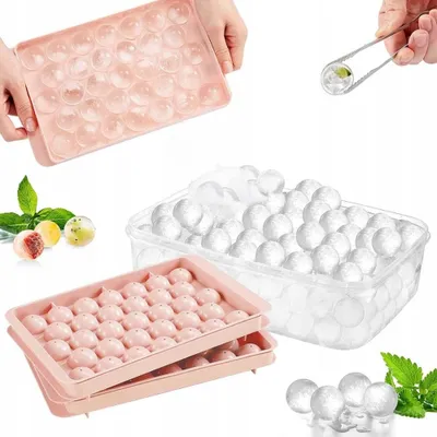 Zdjęcie produktu dla Forma Do Kostek Lodu Foremka Na Kostki Lód TSG-405 Na Kule Lodowe Kulki