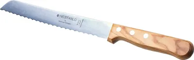 Produktbild von Marsvogel | Brotmesser | Olivenholz | 2,0 mm Rückenstärke | mit Welle |  Solingen by Neustanlo