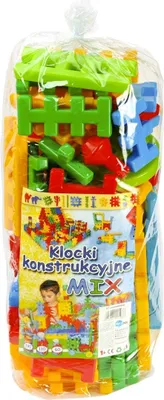 Zdjęcie produktu dla Klocki konstrukcyjne wafle przestrzenne 80 elementów