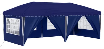 Immagine prodotto di vidaXL Tenda da festa pieghevole 575 x 288 x 245 cm Blu