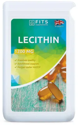 Produktbild von Lecithin 1200 mg, 60 Weichkapseln