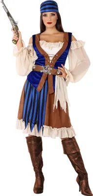 Produktbild von Atosa Piratenkostüm Blau XL Blau XL