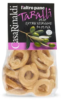 Produktbild von Casa Rinaldi Taralli Salziges Knabbergebäck mit Natives Olivenöl 200g