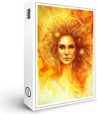 Produktbild von raxxa Premium-Puzzle "Leo", 1000 Teile