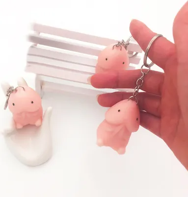 Produktbild von Anti-Stress Cartoon Penis Squeeze Vent Schlüsselanhänger Stress Relief Kind Erwachsene Spielzeug