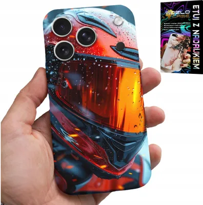 Zdjęcie produktu dla Etui Do Iphone 17 Pro - Motor, Fan Motocykl Kask Motocyklista