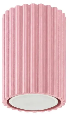 Image de Plafonnier KARBON 10 rose 1xGU10 10 W en aluminium 10 x 6,5 x 6,5 cm Sollux Lighting