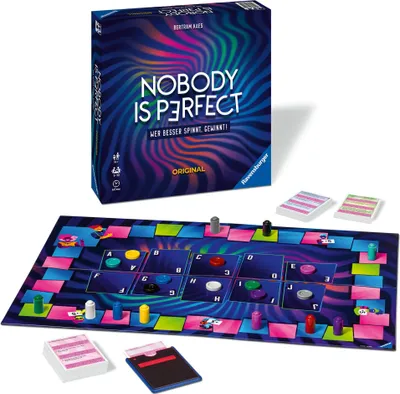 Zdjęcie produktu dla Ravensburger 26845 Nikt nie jest doskonały Oryginalna gra imprezowa, kolor: niebieski
